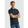 Cast Iron slim polo donkerblauw
