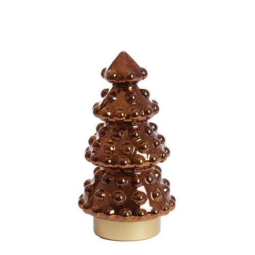 Light & Living tafellamp LED TREE (Ø15x28,5 cm) - Batterij - Geel