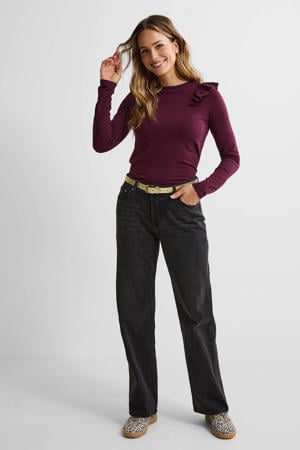 loose fit jeans grijs