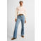 Ruby high waist flared jeans light blue