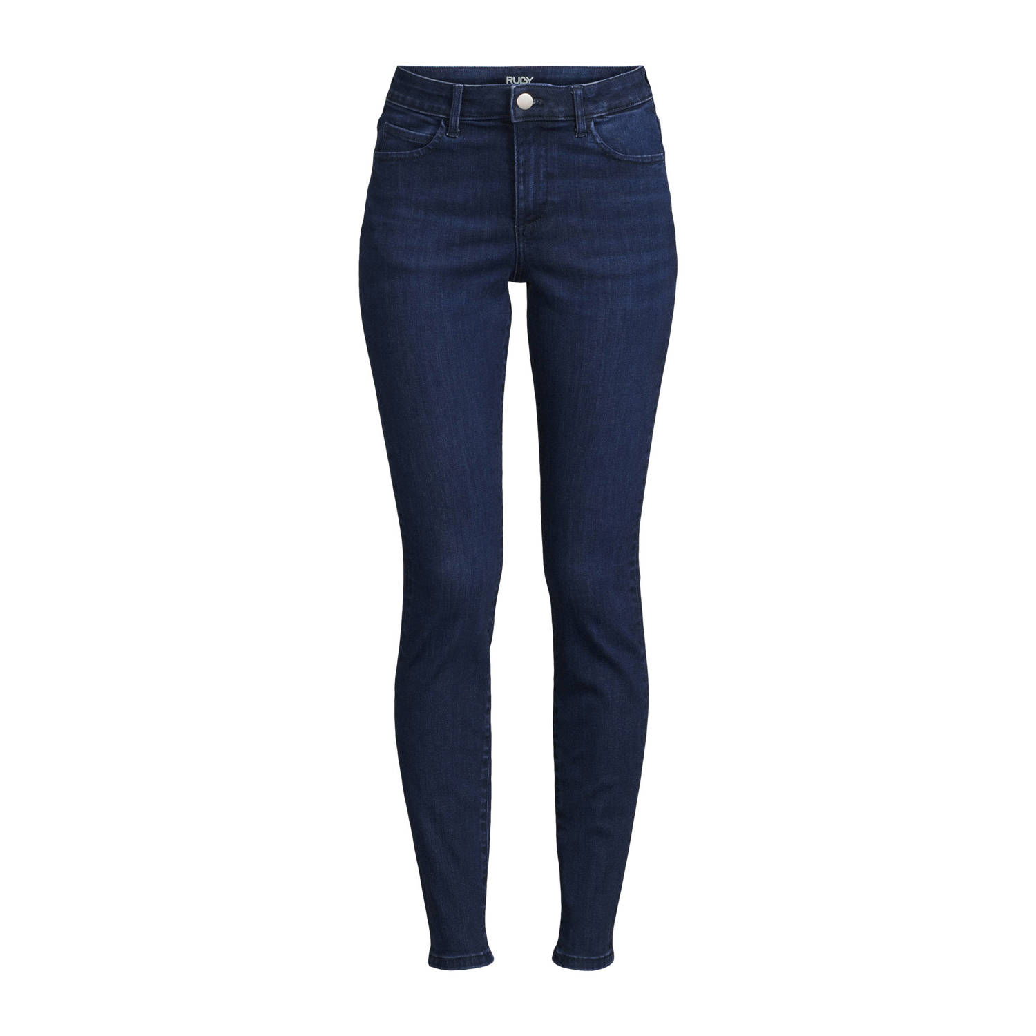 Ruby mid rise skinny jeans donkerblauw