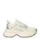 Buffalo chunky sneakers wit