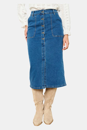 spijkerrok medium blue denim