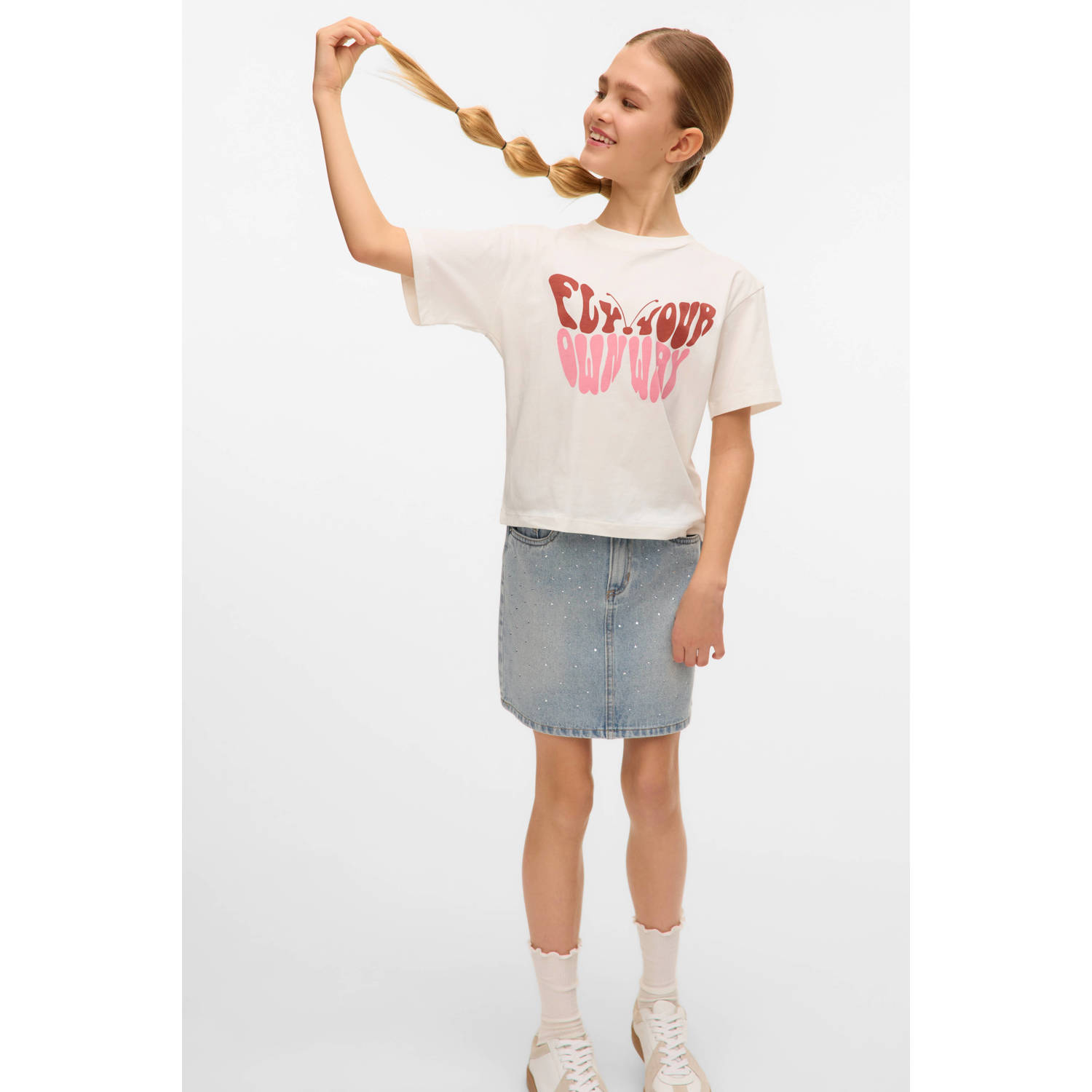 VERO MODA GIRL T-shirt wit