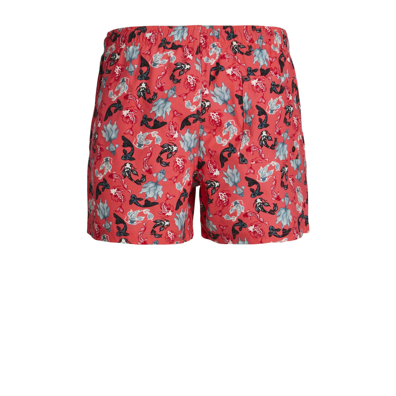 JACK & JONES JUNIOR zwemshort JPSTMAUI koraalrood