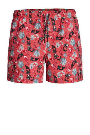 zwemshort JPSTMAUI koraalrood