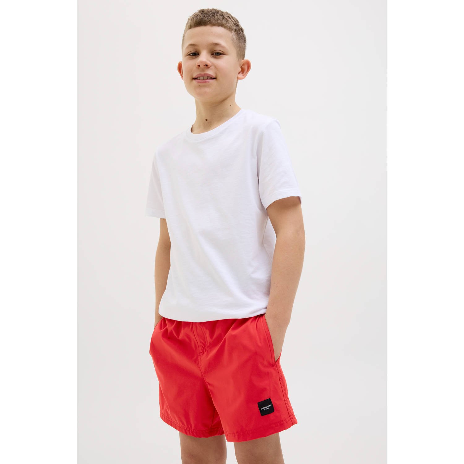 Jack & jones Zwembroek met elastische band met logo model 'MAUI'