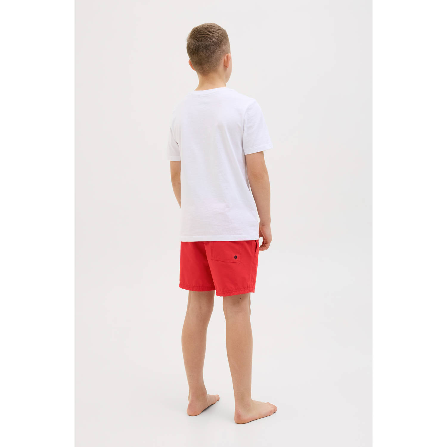 JACK & JONES JUNIOR zwemshort rood