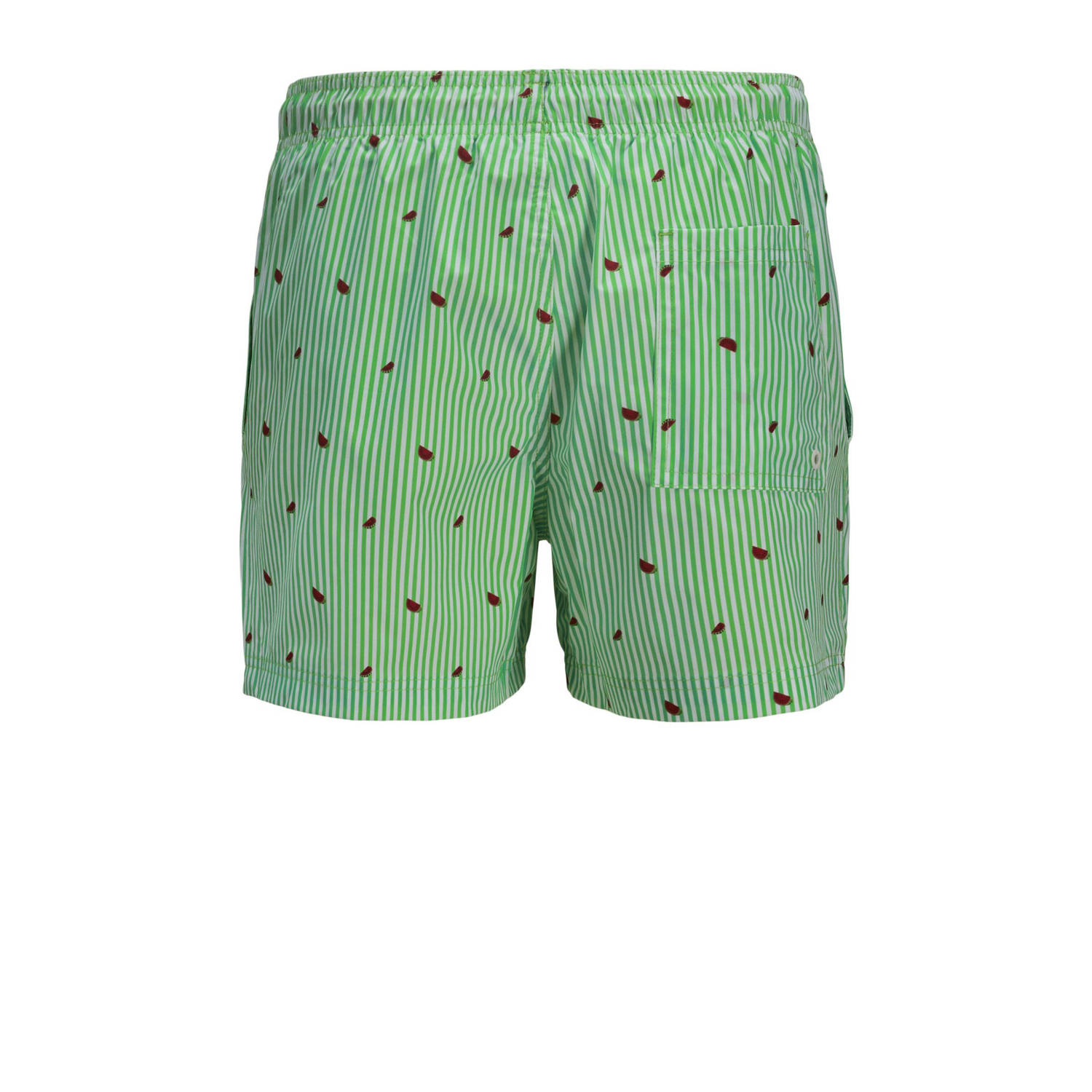 JACK & JONES JUNIOR zwemshort groen rood