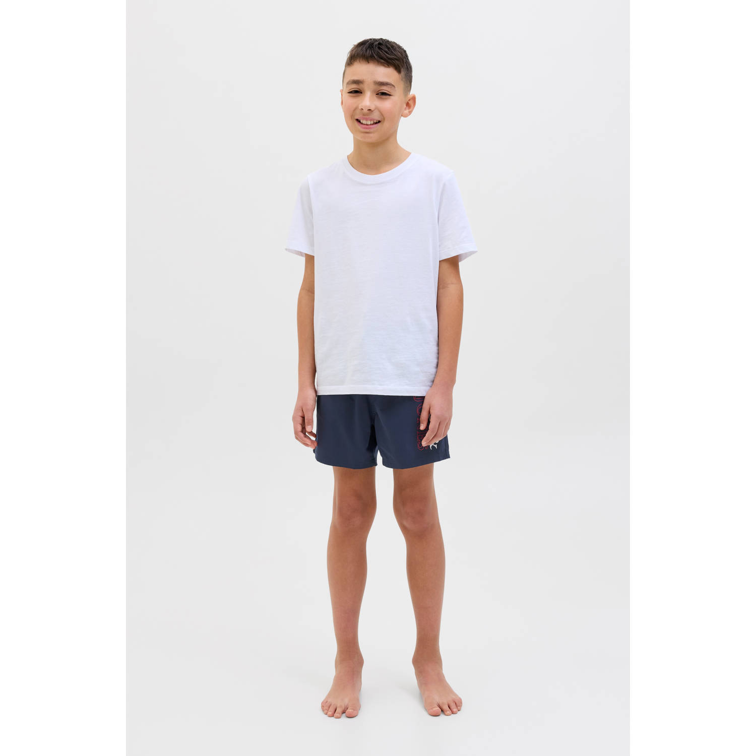 JACK & JONES JUNIOR zwemshort donkerblauw