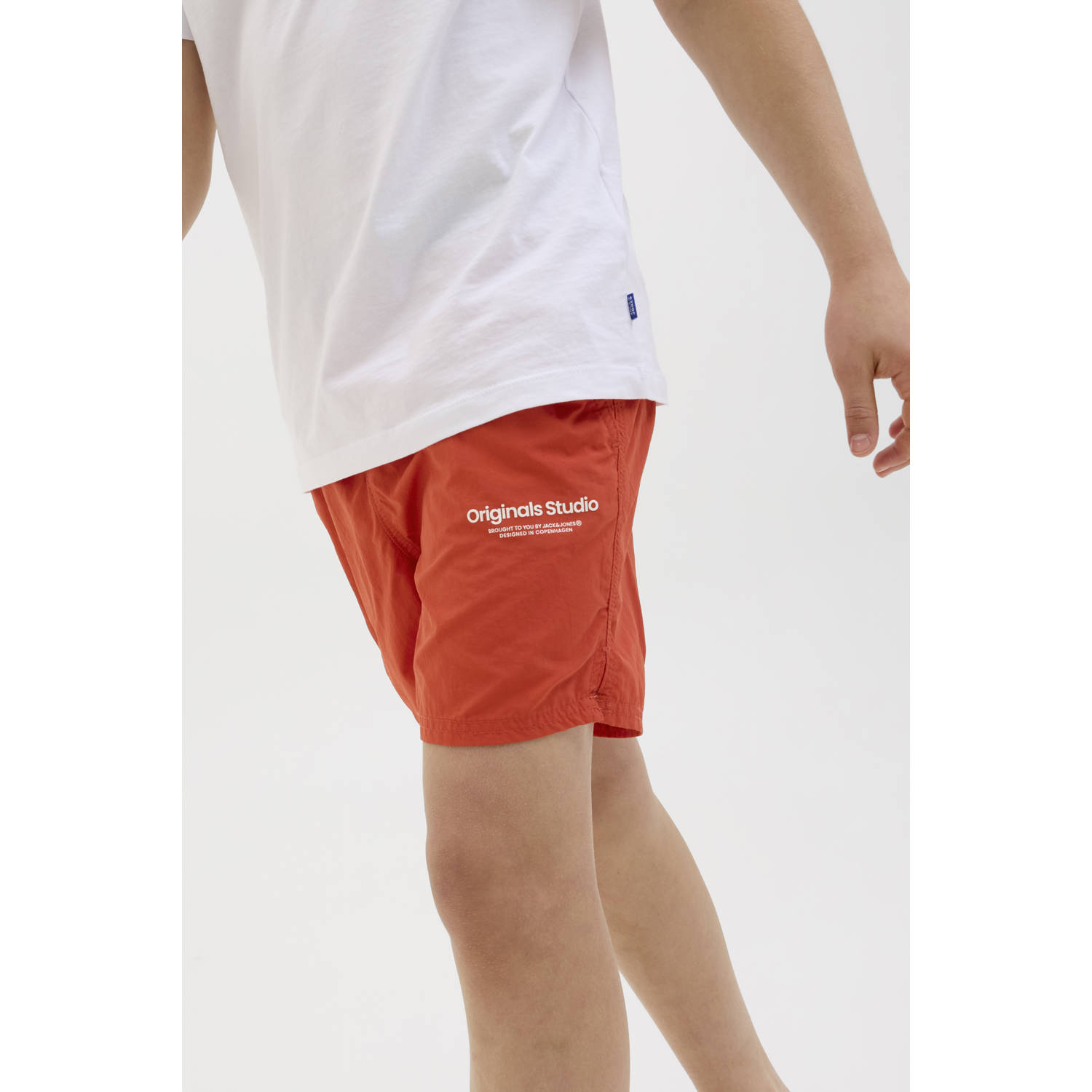 JACK & JONES JUNIOR zwemshort koraaloranje