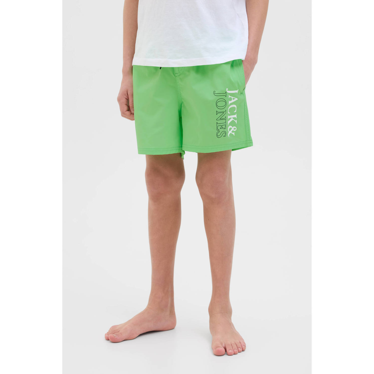 JACK & JONES JUNIOR zwemshort zomergroen