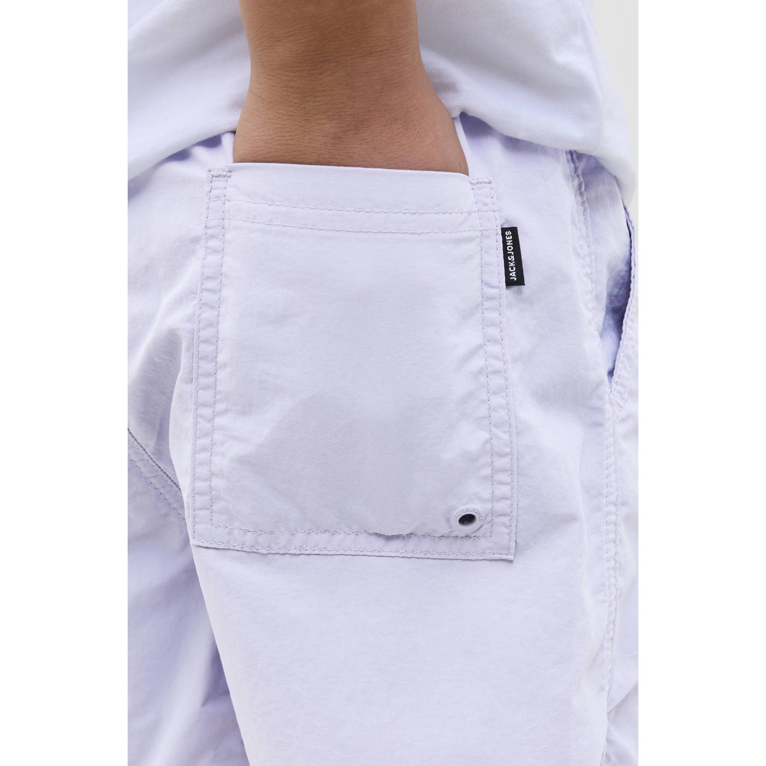JACK & JONES JUNIOR zwemshort lichtgrijsblauw