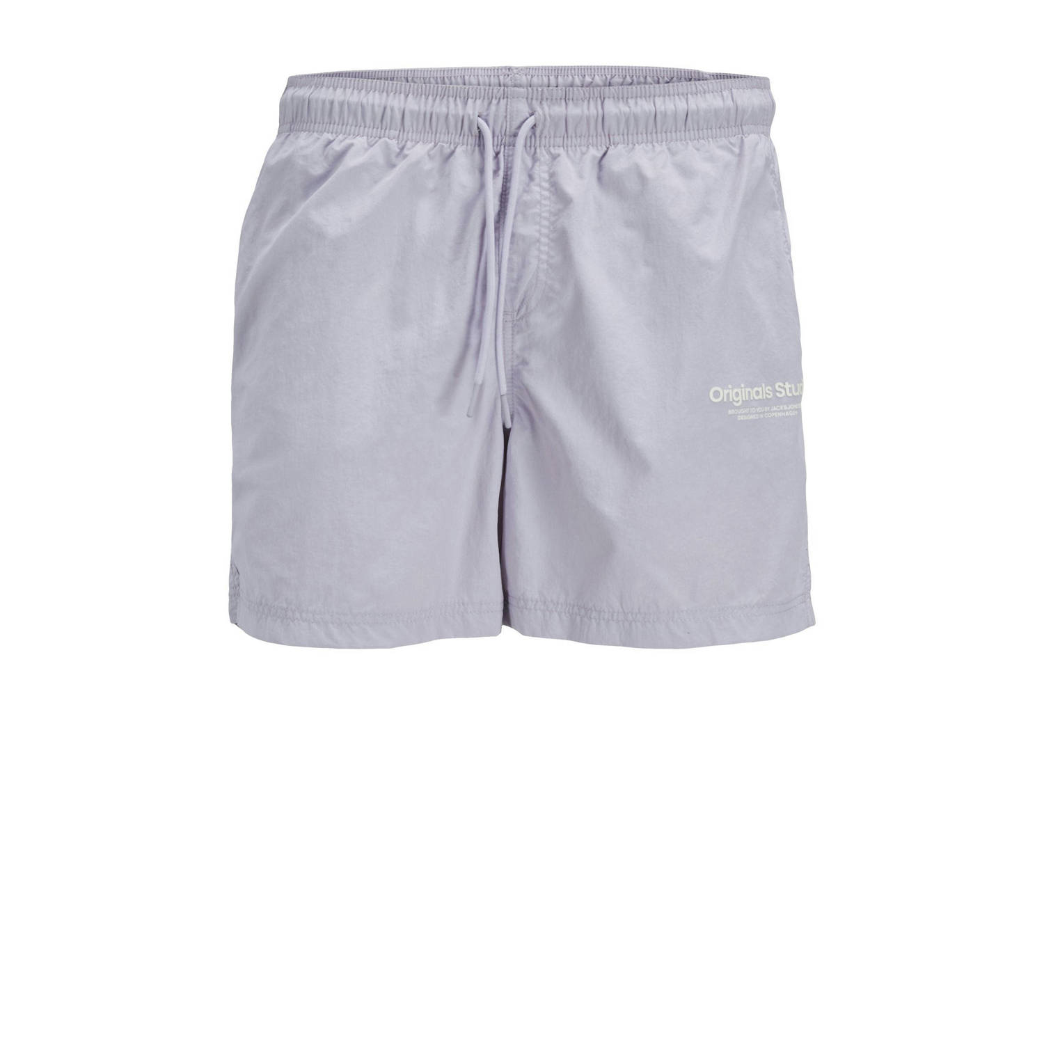 JACK & JONES JUNIOR zwemshort lichtgrijsblauw