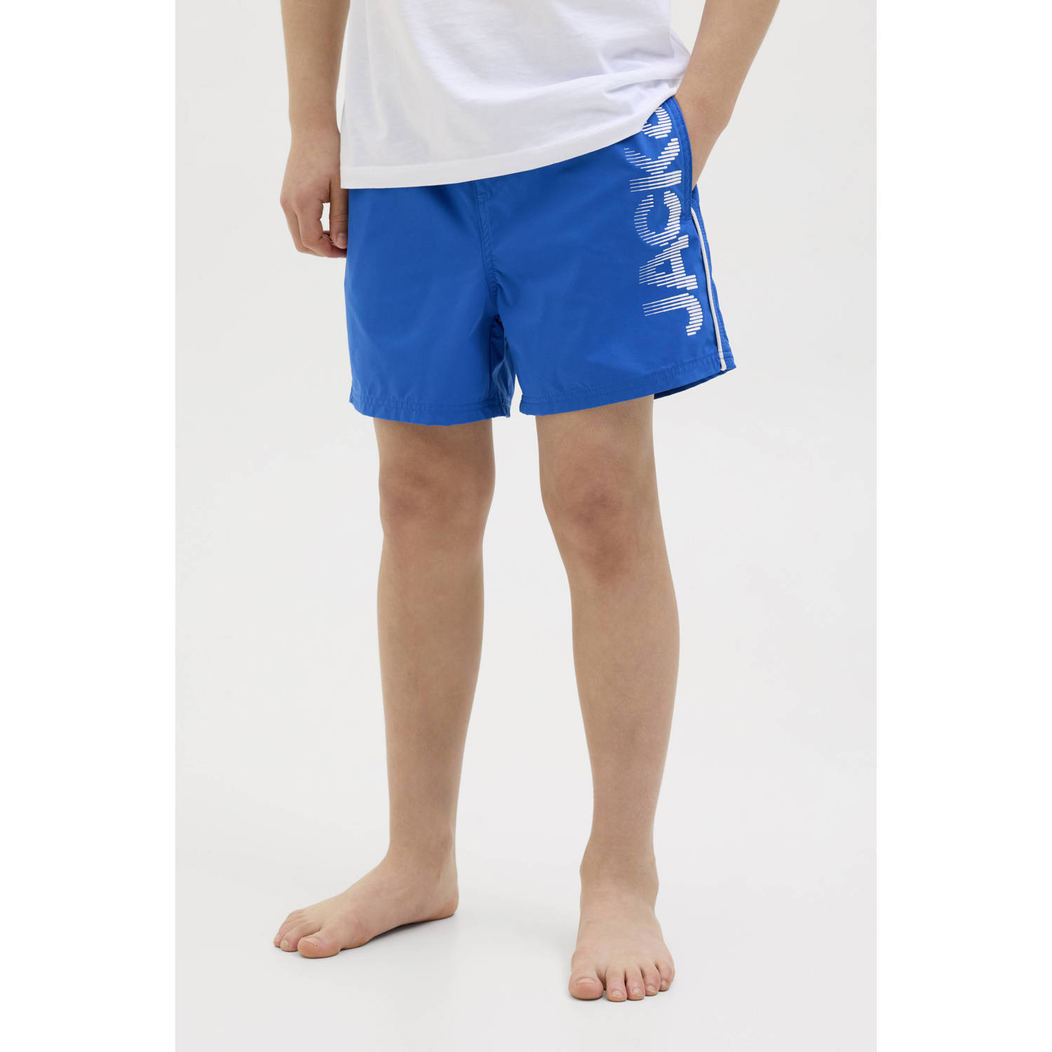 JACK & JONES JUNIOR zwemshort blauw