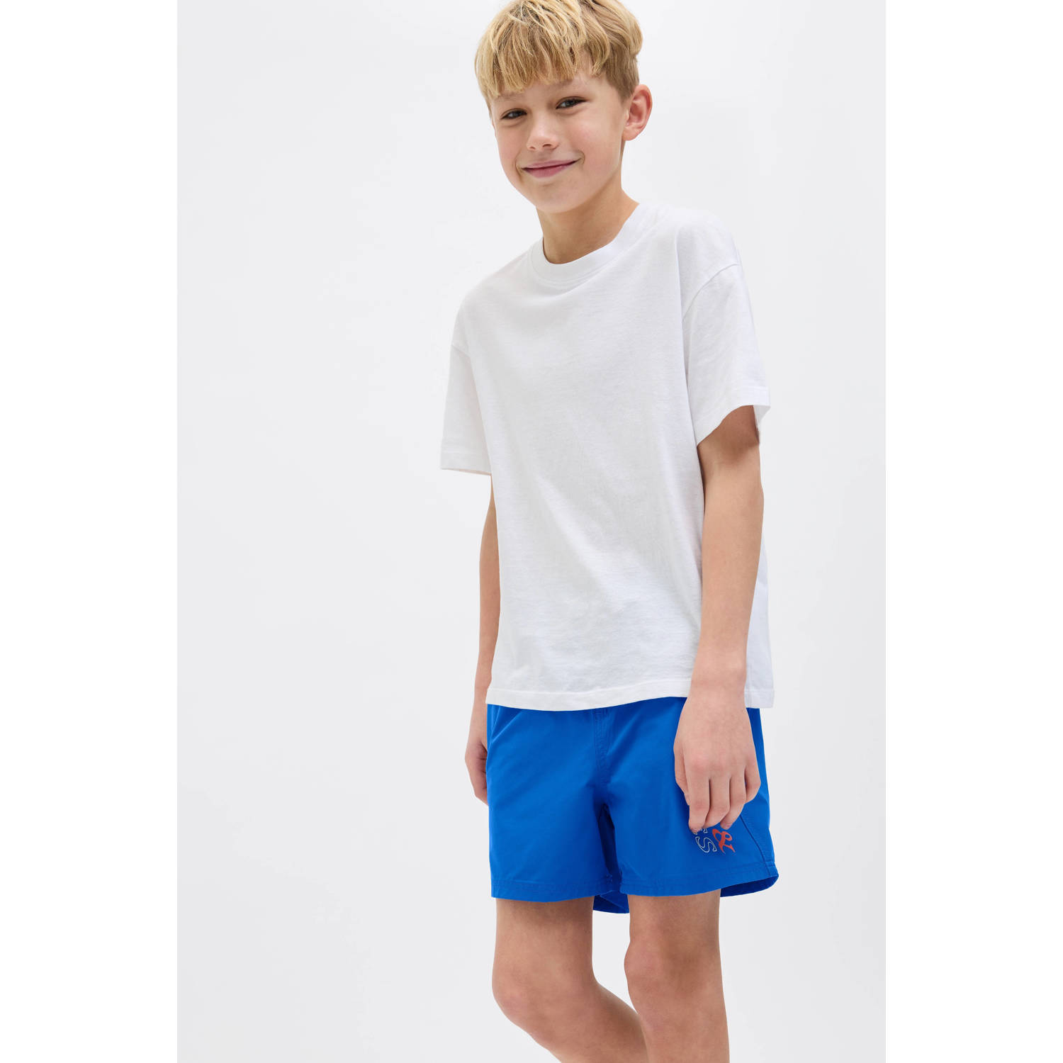 Jack & Jones Junior Zwemshort JPSTMAUI JJSWIM DOUBLE LOGO AKM SN JNR