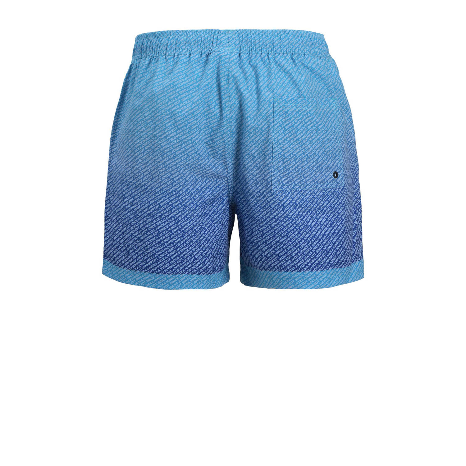JACK & JONES JUNIOR zwemshort blauw lichtblauw