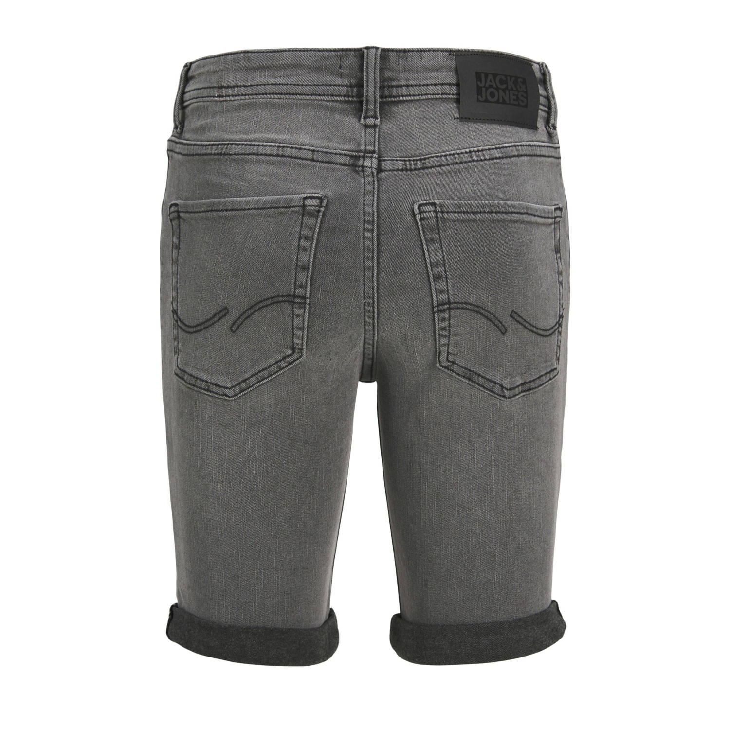 JACK & JONES JUNIOR denim short grey denim