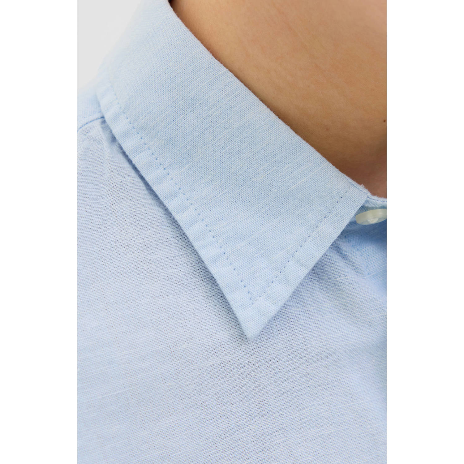 JACK & JONES JUNIOR overhemd lichtblauw