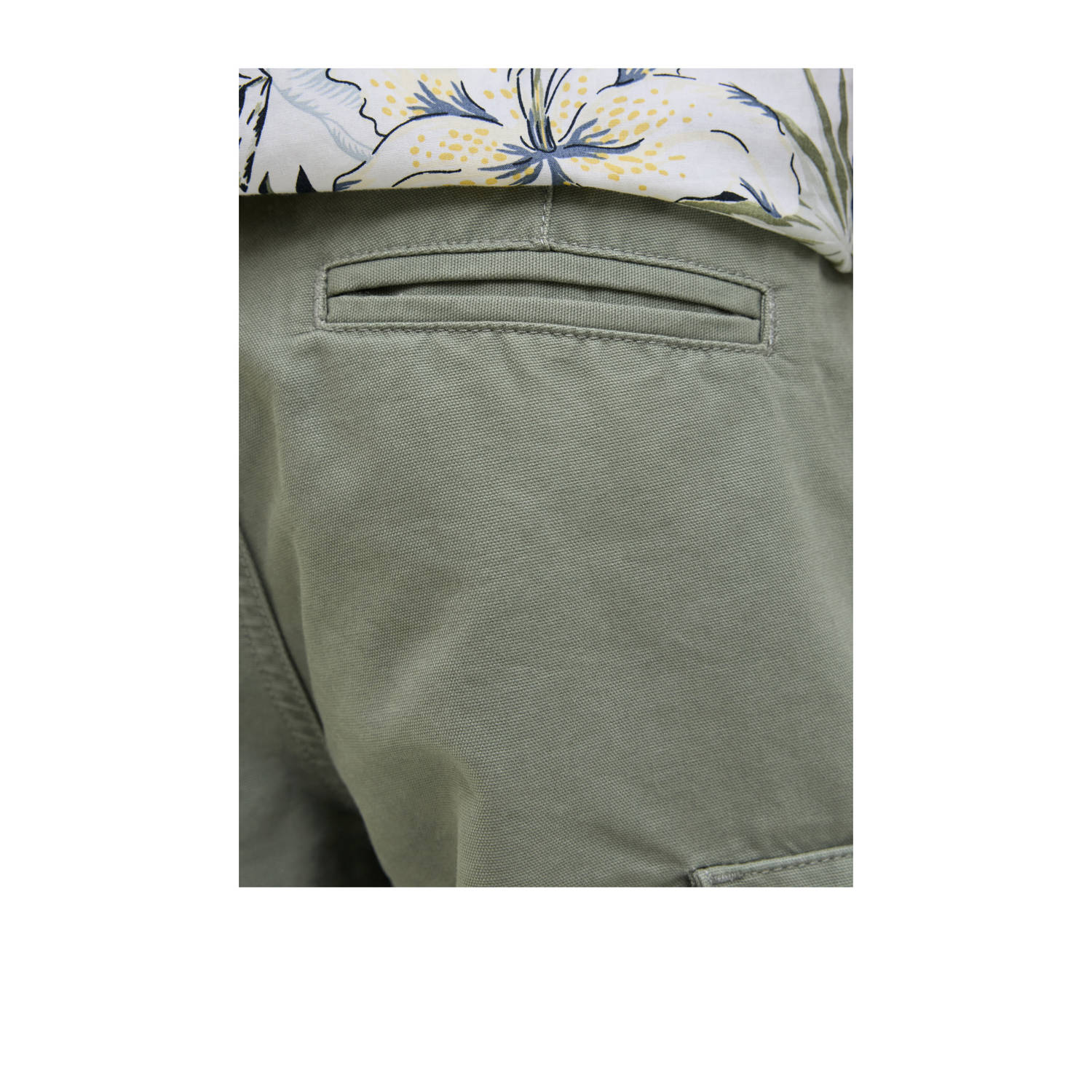 JACK & JONES JUNIOR loose cargo short groen