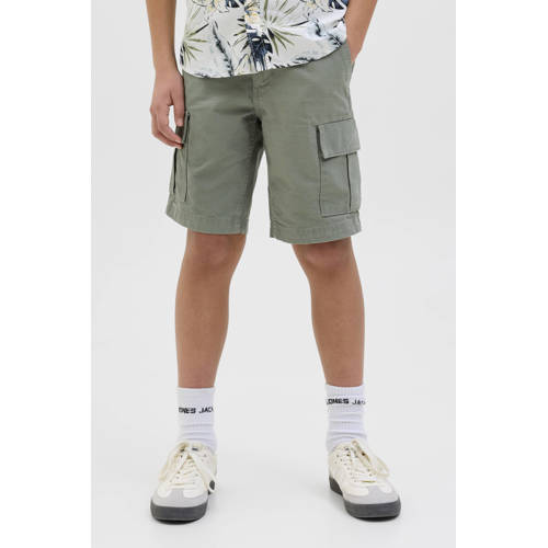 JACK & JONES JUNIOR loose cargo short groen afbeelding