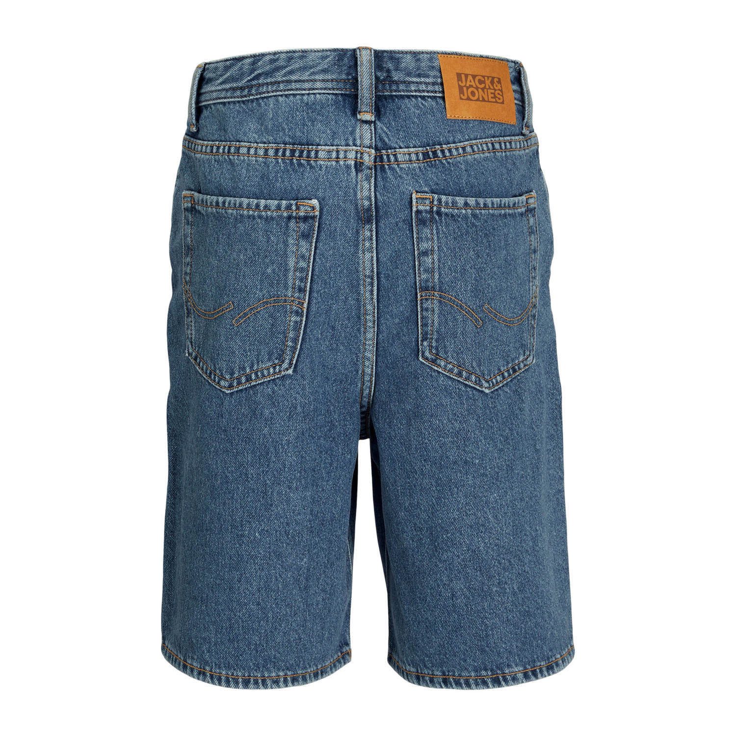 JACK & JONES JUNIOR denim short medium blue denim