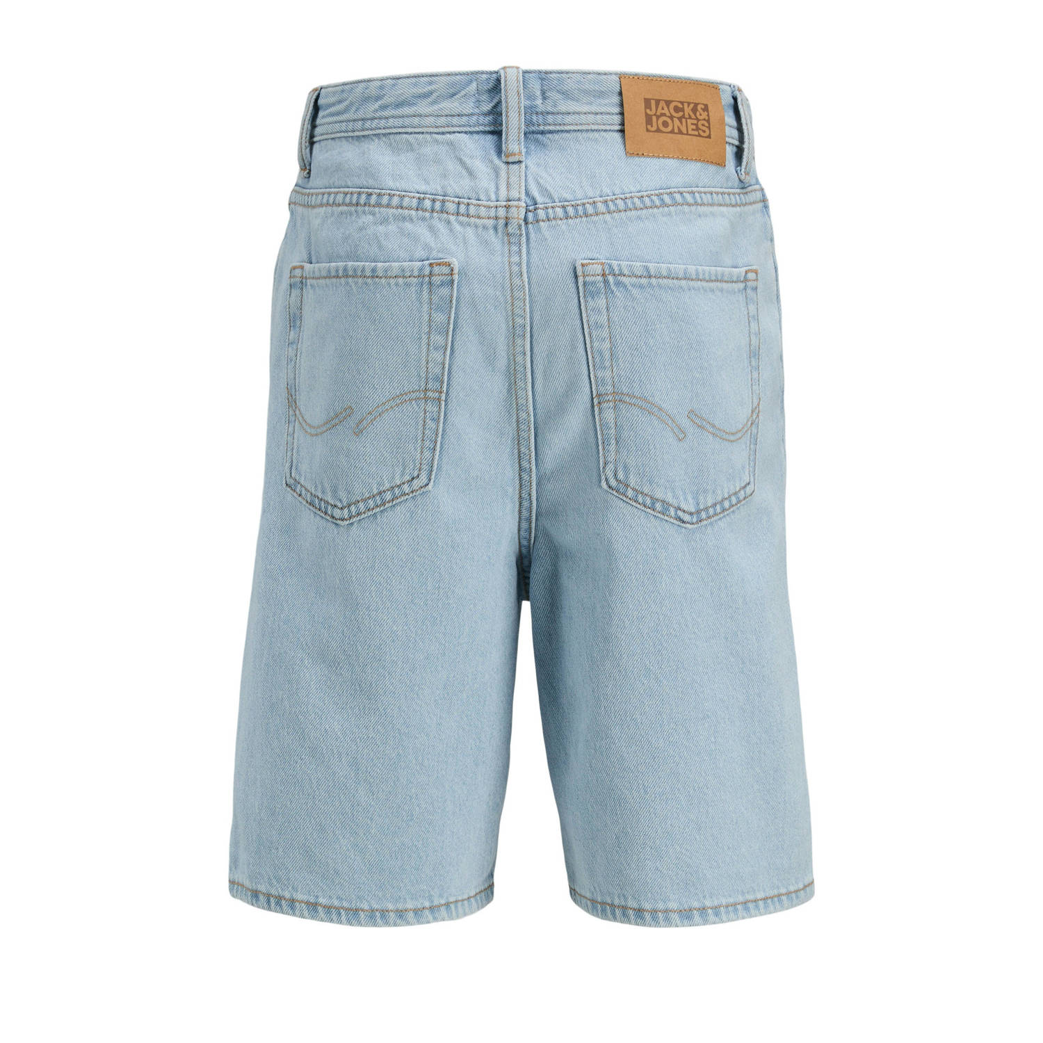JACK & JONES JUNIOR denim short light blue denim
