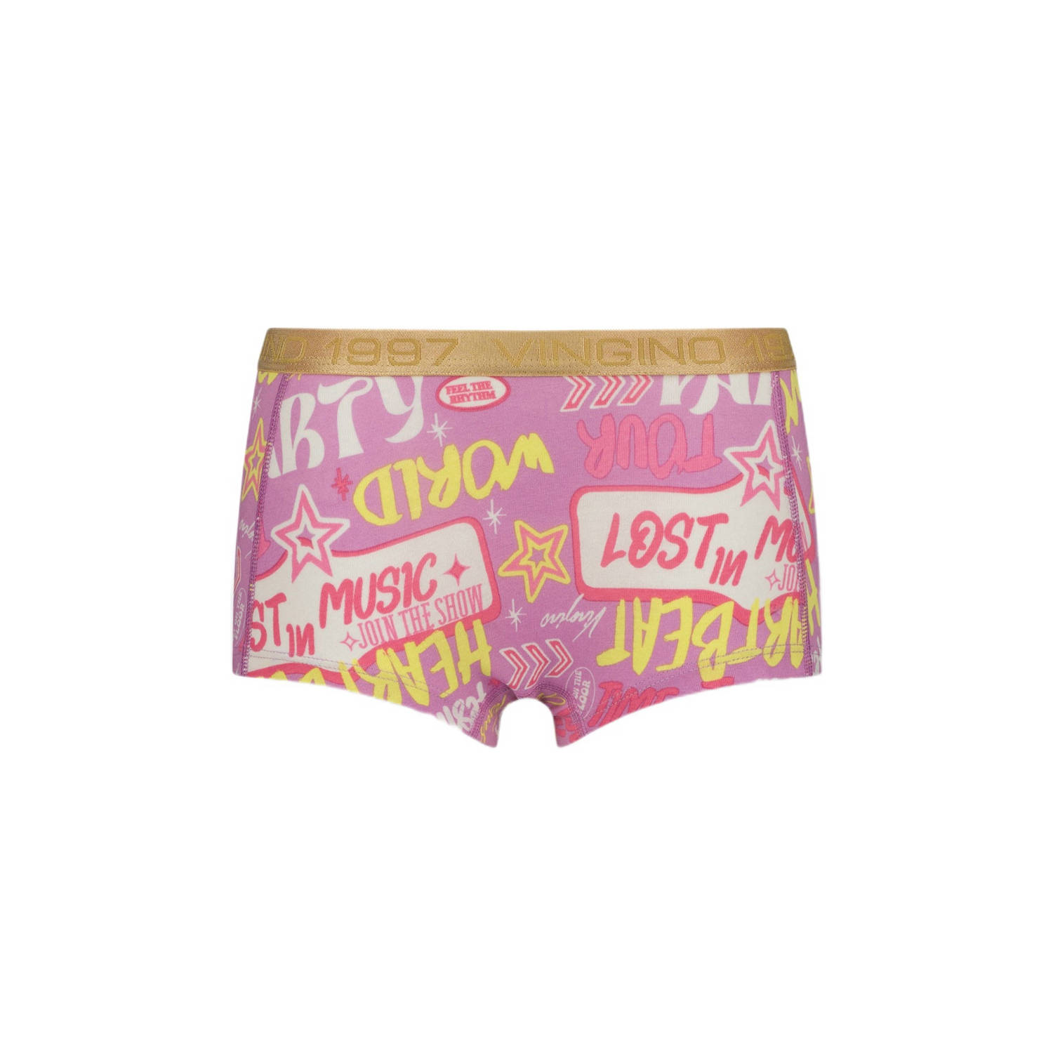 Vingino short set van 5 paars roze