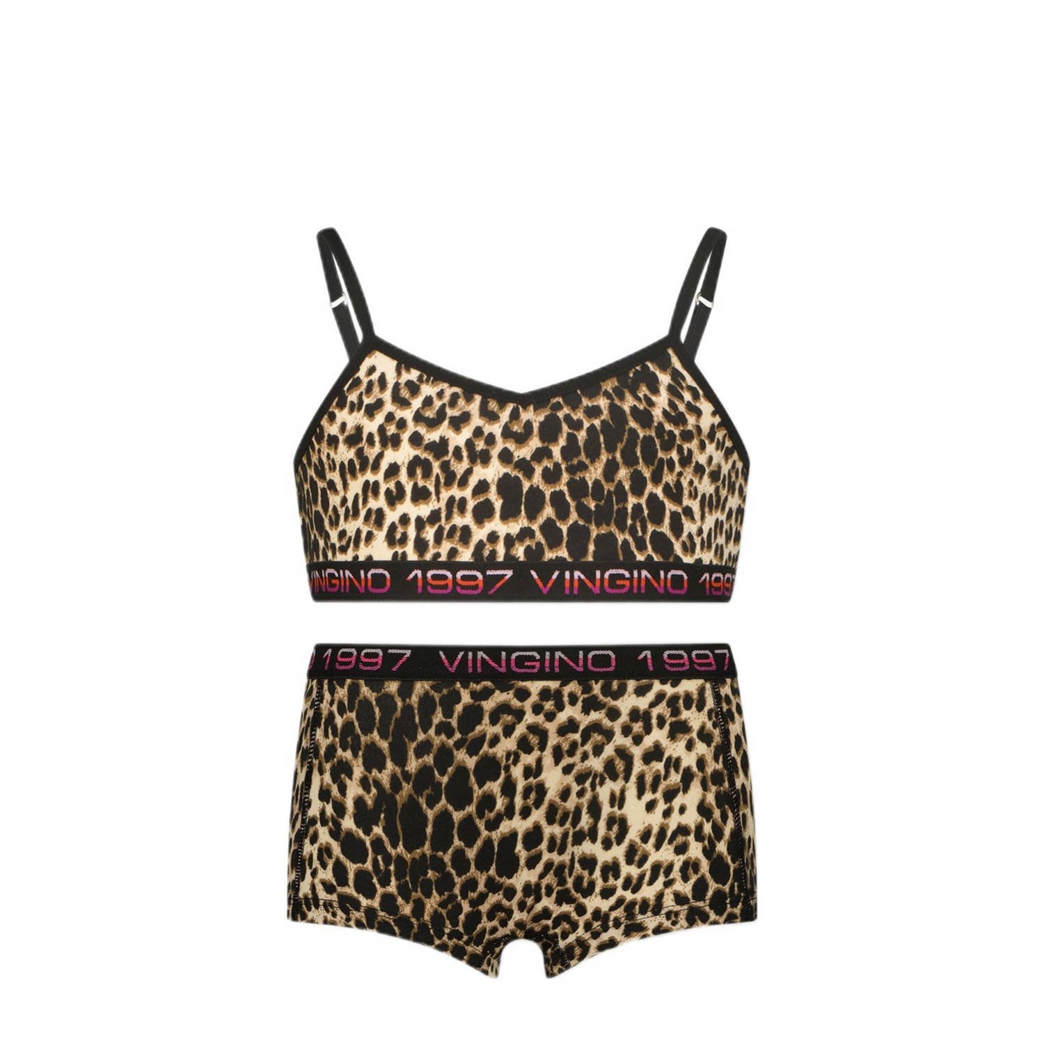 Vingino bh top + short bruin