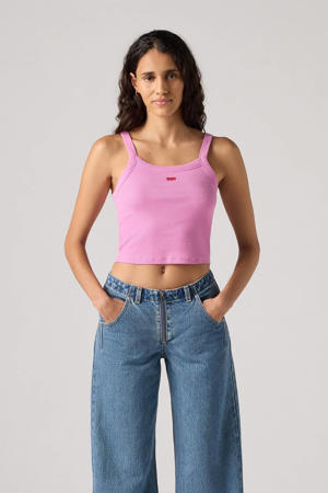 cropped top roze