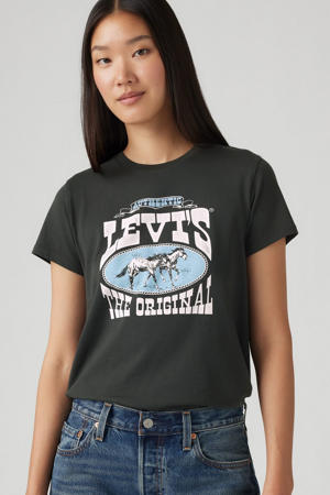 T-shirt zwart