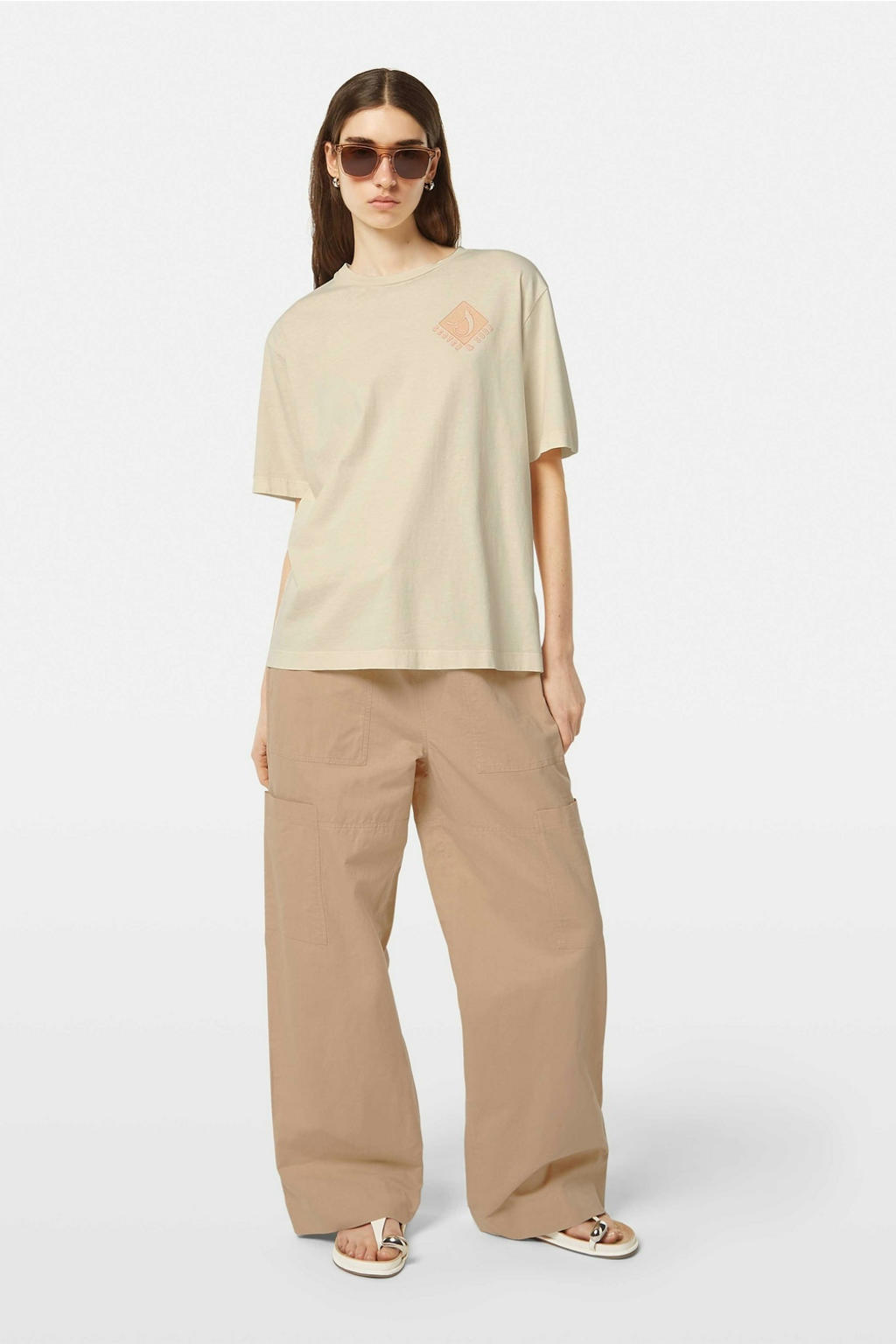 T-shirts korte mouw wit Scotch & Soda main image 1