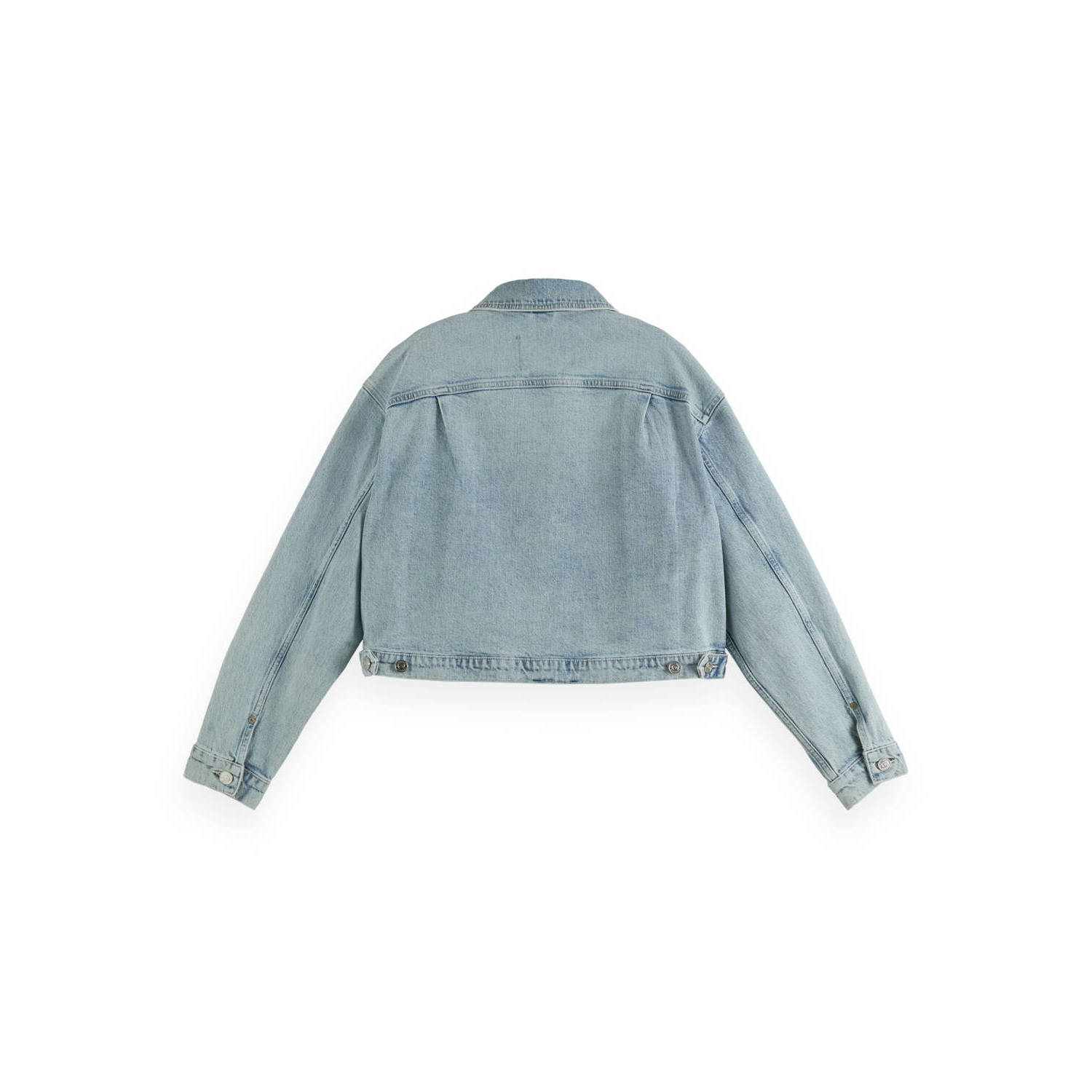 Scotch & Soda spijkerjas light blue denim