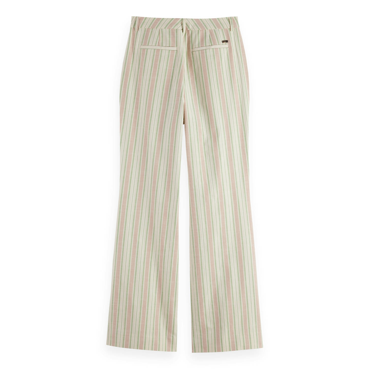 Scotch & Soda regular waist pantalon ecru