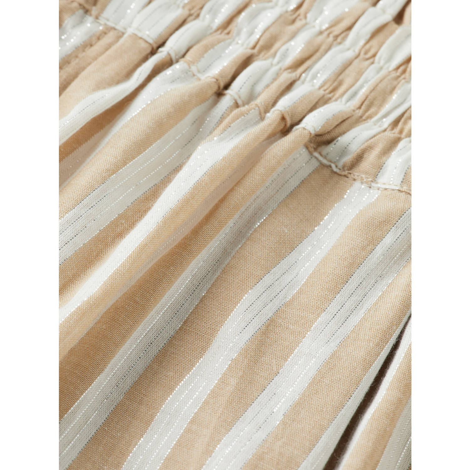 Scotch & Soda a-lijn high waist casual short beige