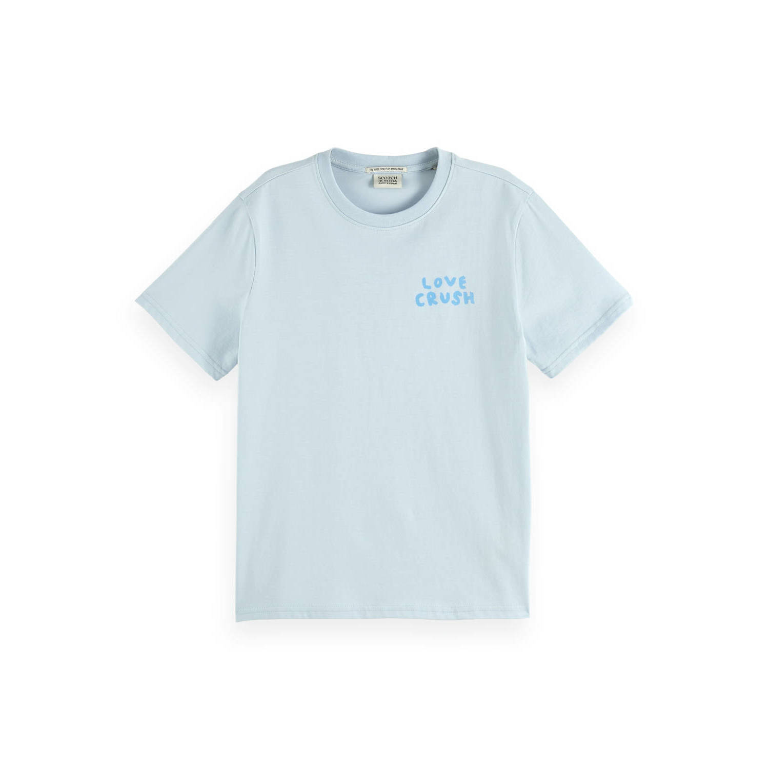Scotch & Soda T-shirt lichtblauw
