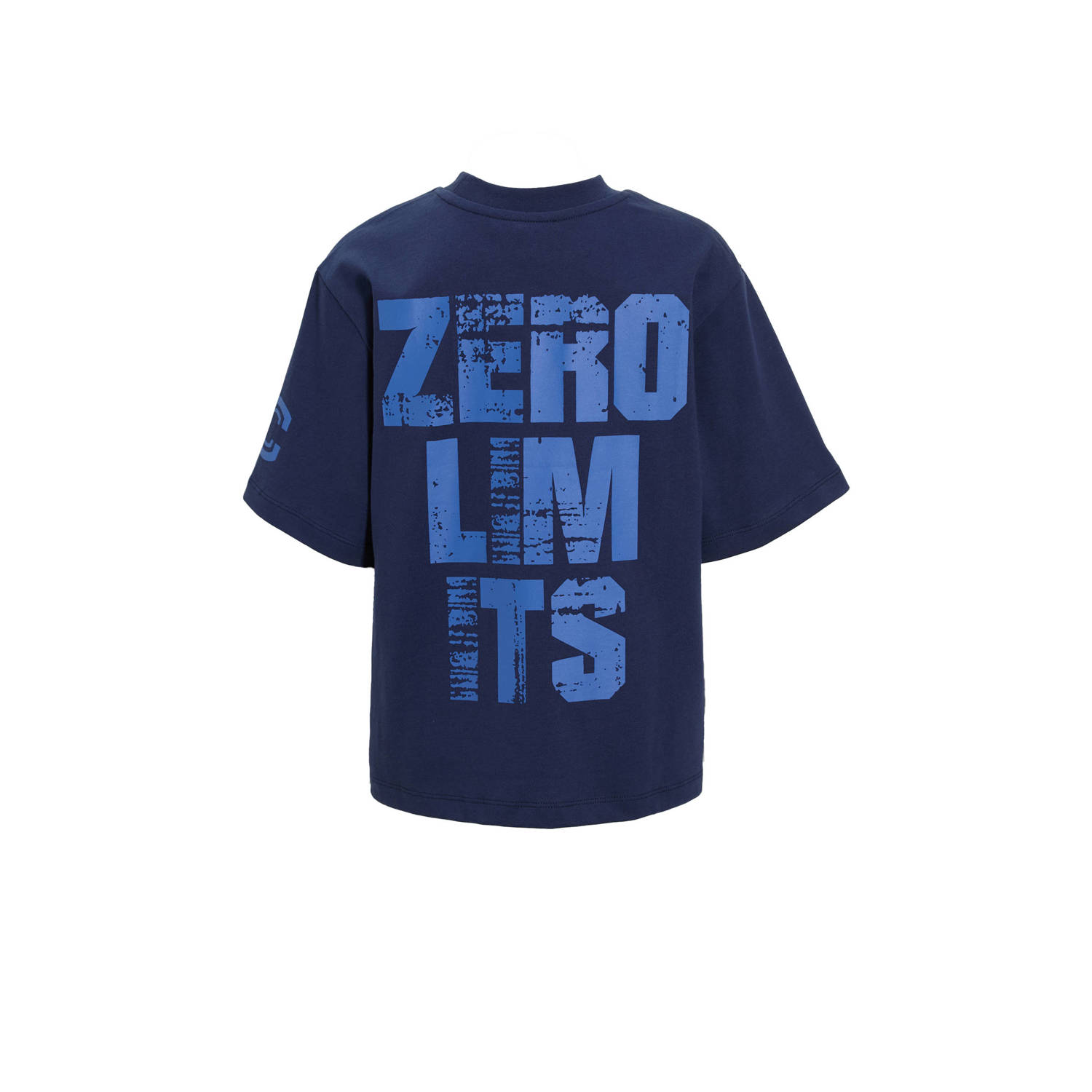 Coolcat T-shirt Owen met printopdruk blauw