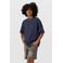 Coolcat T-shirt  Owen met printopdruk blauw