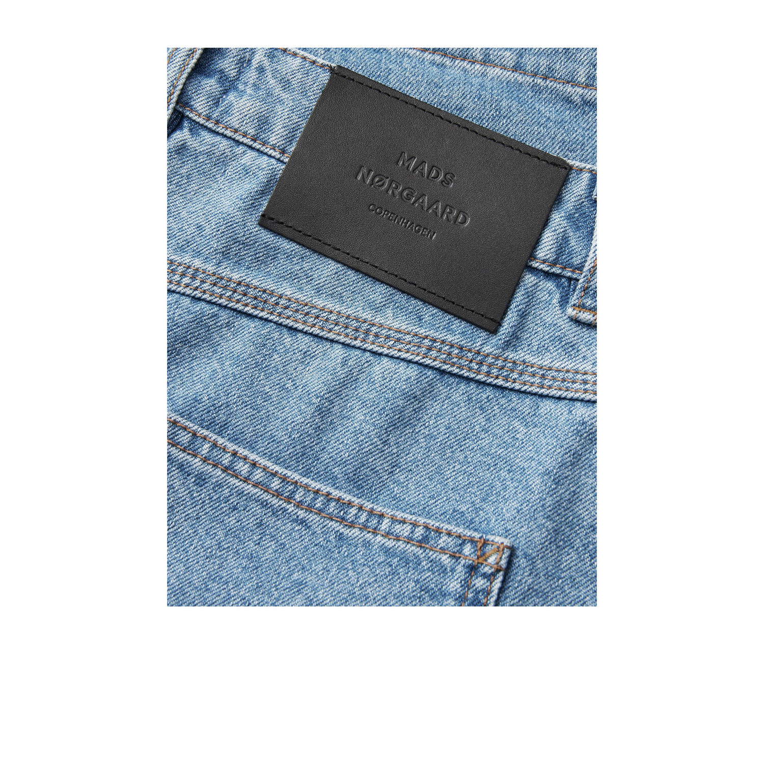 MADS NØRGAARD COPENHAGEN denim spijkerrok medium blue denim