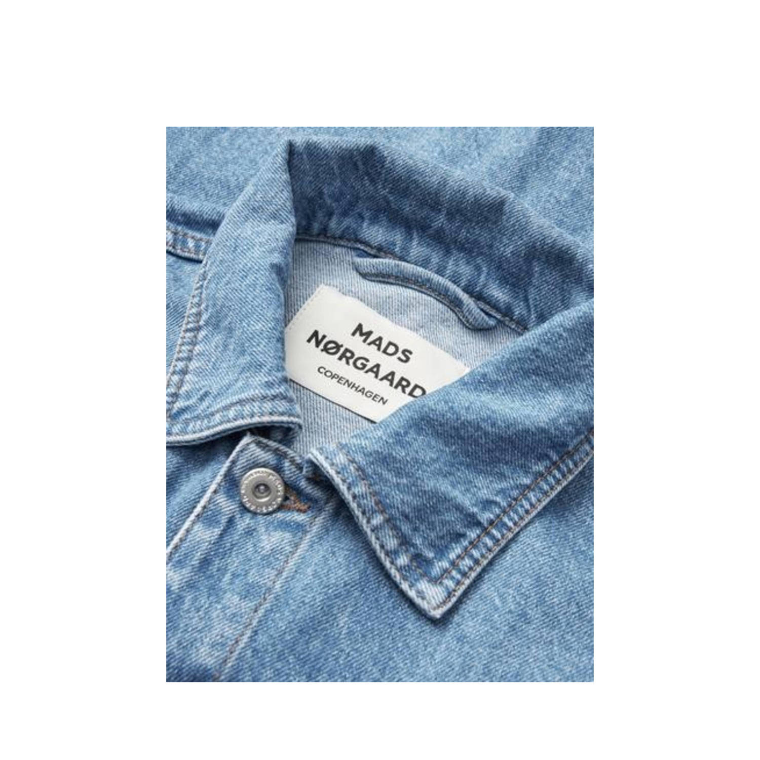 MADS NØRGAARD COPENHAGEN denim spijkerjas medium blue denim
