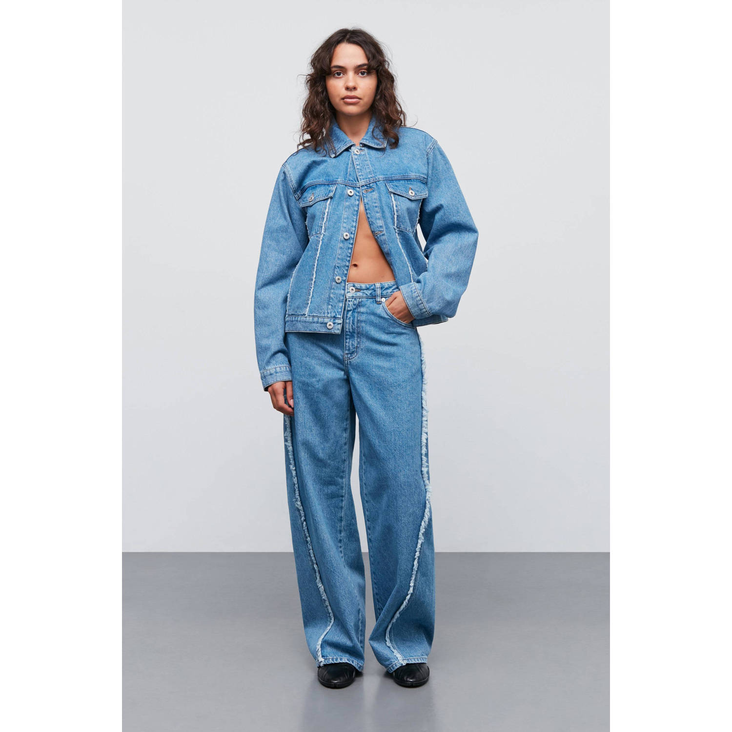 MADS NØRGAARD COPENHAGEN denim spijkerjas medium blue denim
