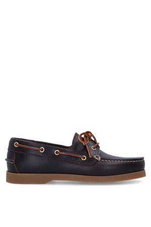 leren bootschoenen bruin