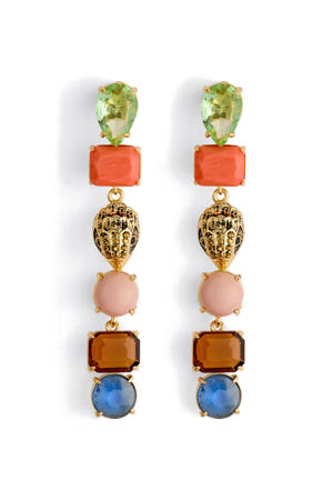 oorbellen Mixed Gem Linears multi