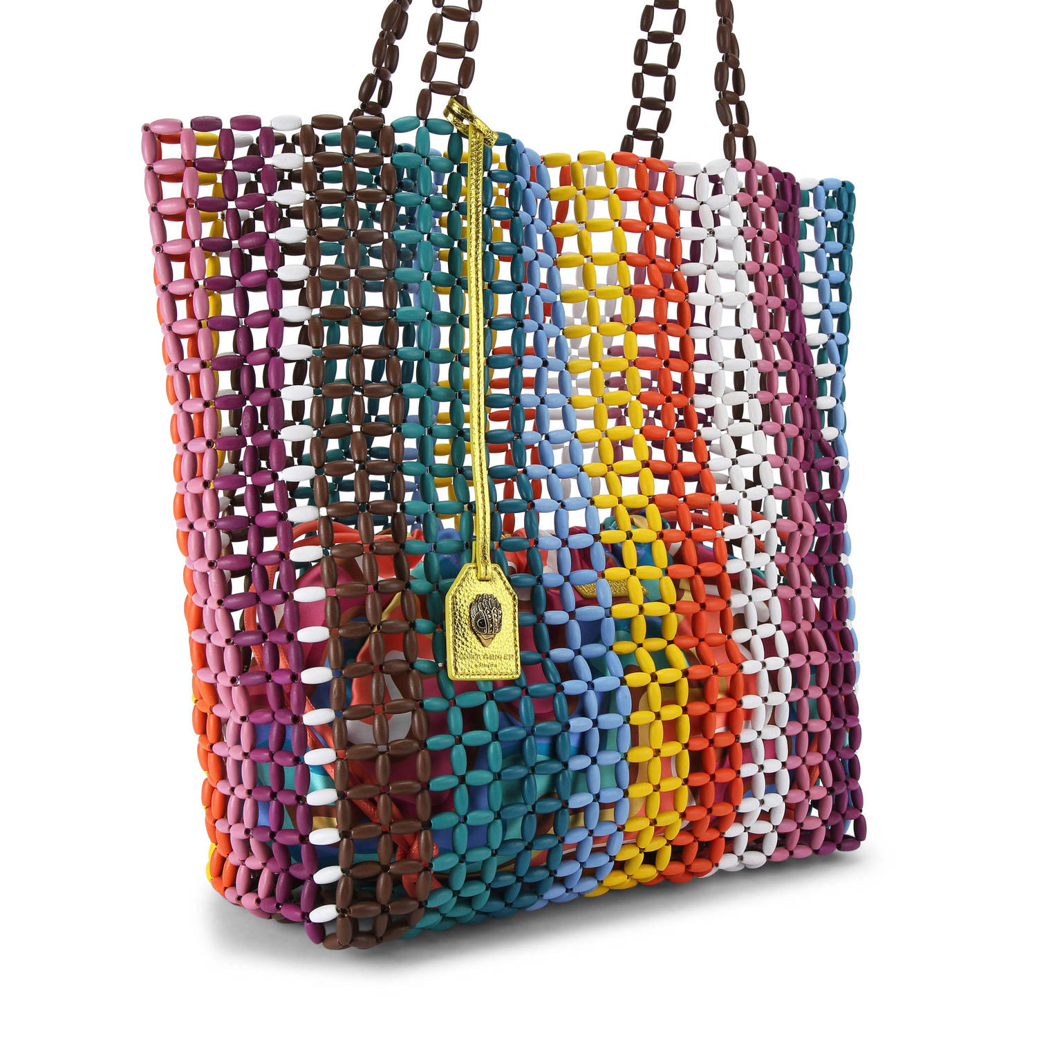 Kurt Geiger shopper Beaded Kensington met kralen multi