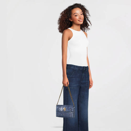 Kurt Geiger schoudertas Party Flower blauw afbeelding