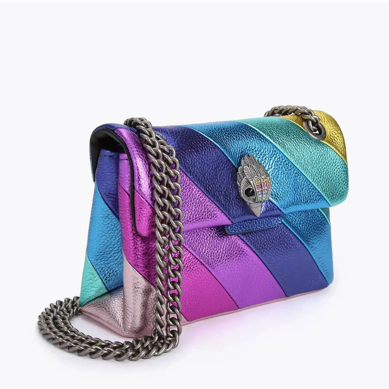 Kurt Geiger leren crossbody Mini Kensington multi