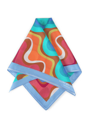 sjaaltje met print multi