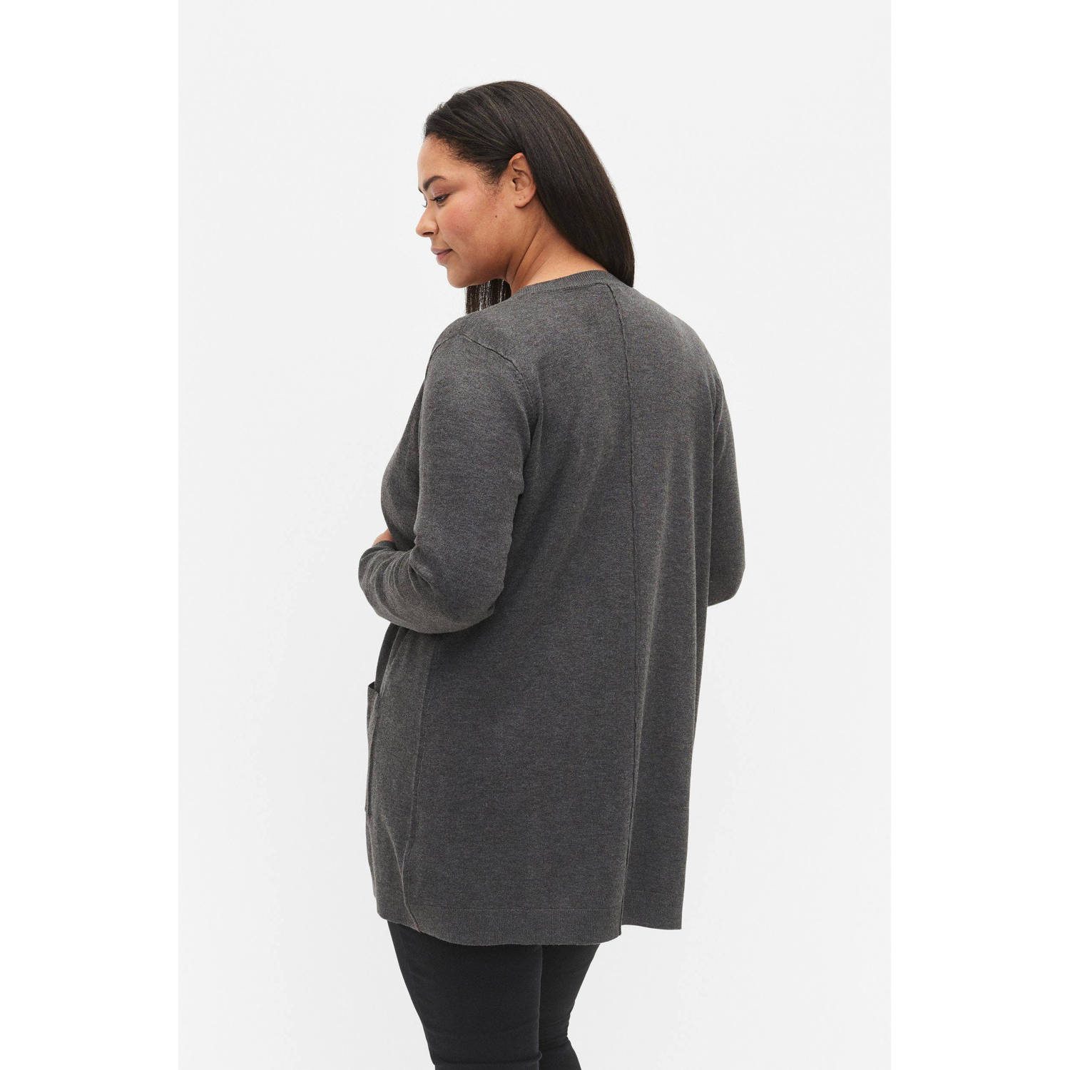Zizzi gebreid vest