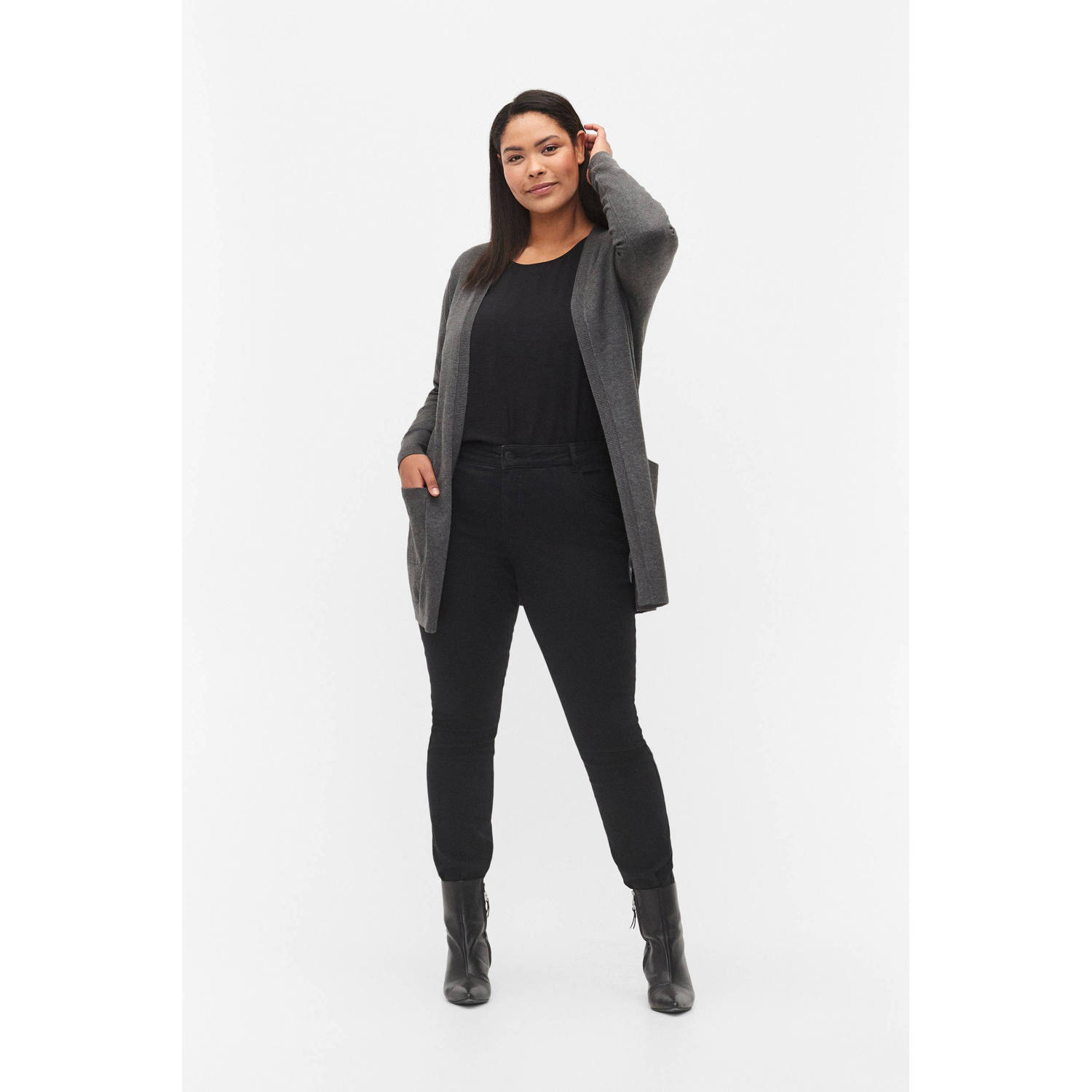 Zizzi gebreid vest