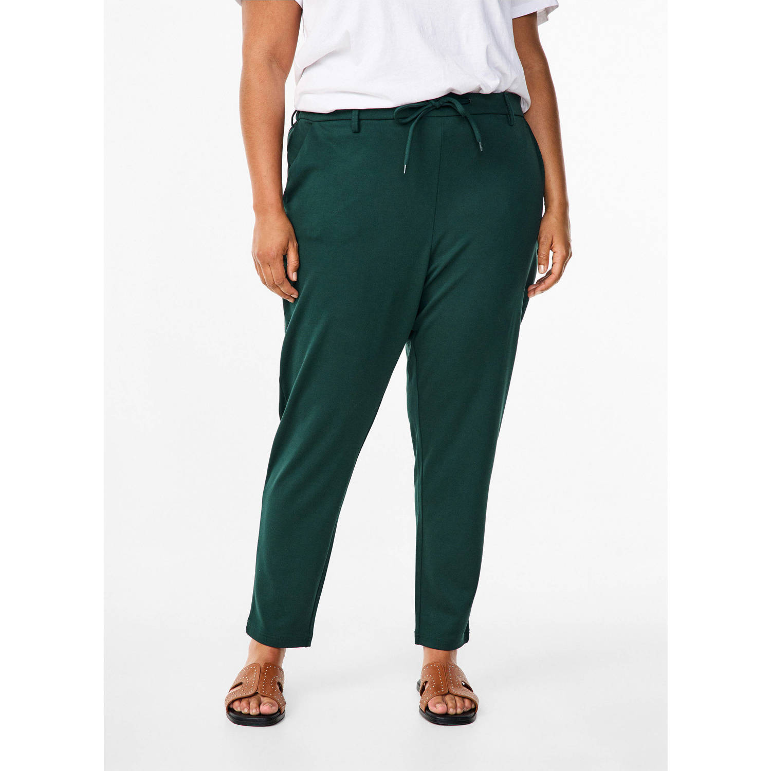 Zizzi regular high waist casual broek